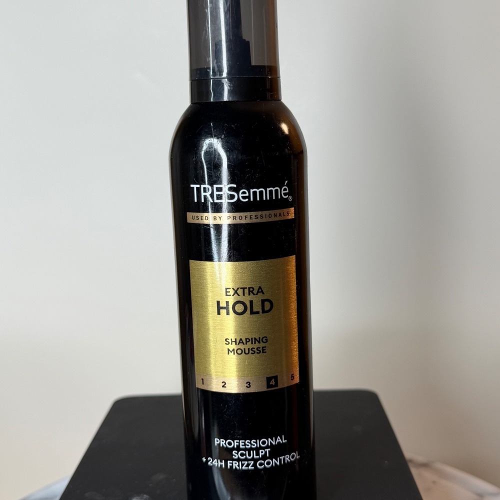 TRESemme Extra Hold Shaping Mousse 4 Professional Sculpt 24H Frizz Control 6.5oz